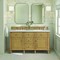 James Martin Vanities 60'' Double Vanity, Light Natural Oak w/ 3 CM Lime Delight Quartz Top 424-V60D-LNO-3LDL - alternate 2